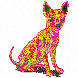 Dogs Embroidery Design 9 Dogs Embroidery Design 9